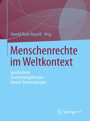 cover image of Menschenrechte im Weltkontext